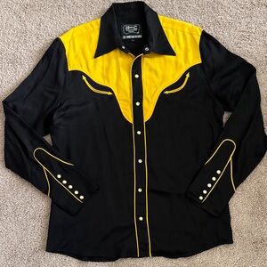 H bar C x Third Man Records Black and Yellow Shirt